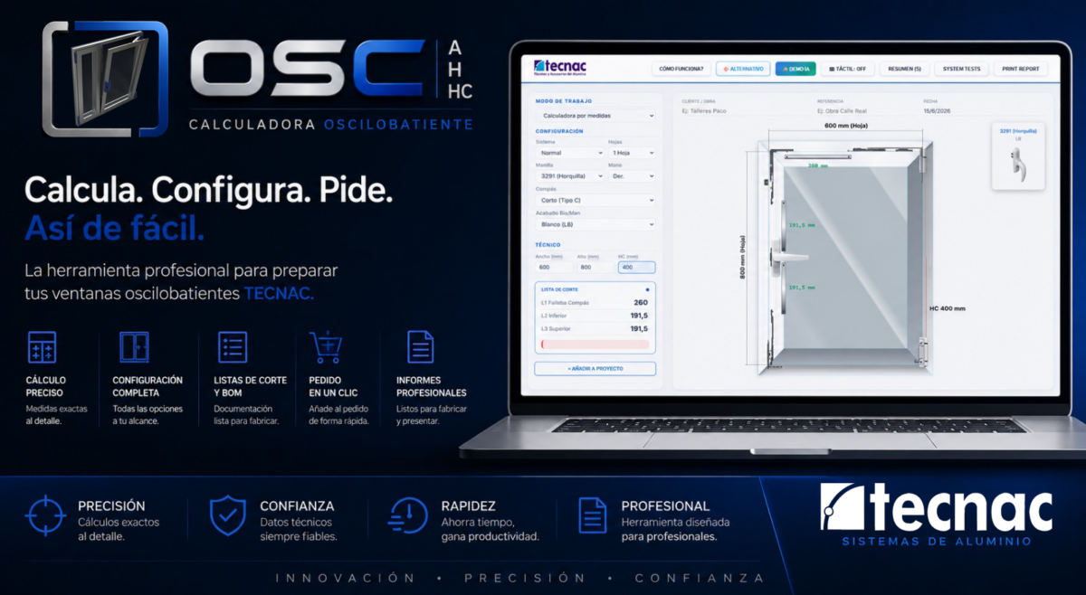 Calculadora Oscilobatiente TECNAC